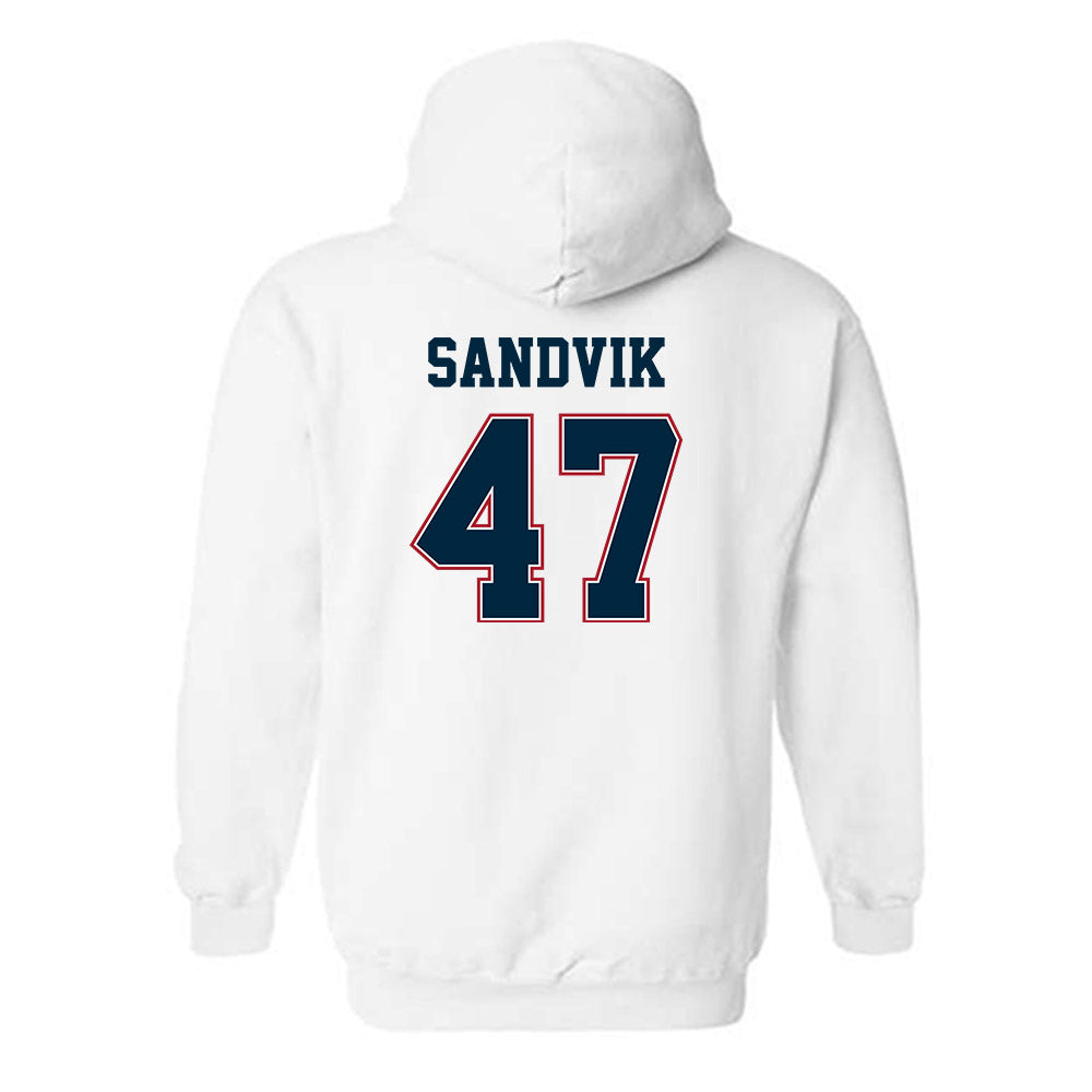 Wyoming - NCAA Football : Erik Sandvik - Classic Fashion Shersey Hooded Sweatshirt