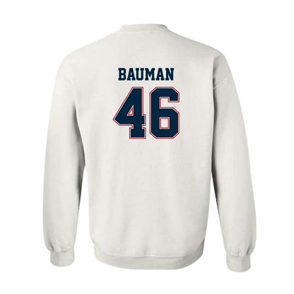 Wyoming - NCAA Football : Dash Bauman - Classic Fashion Shersey Crewneck Sweatshirt
