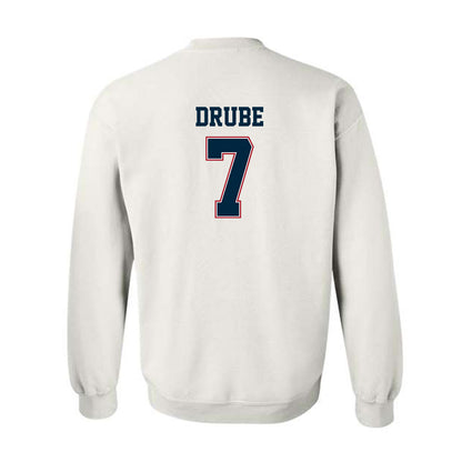 Wyoming - NCAA Football : Mason Drube - Classic Fashion Shersey Crewneck Sweatshirt-1