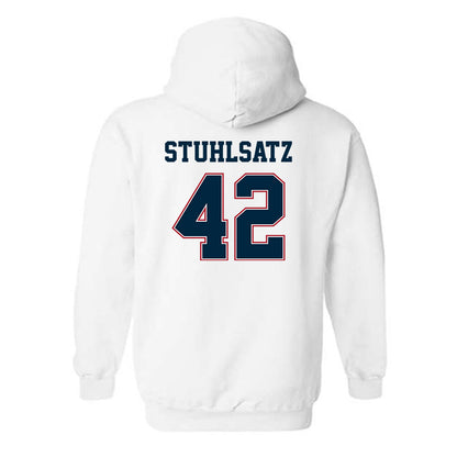 Wyoming - NCAA Football : Ethan Stuhlsatz - Classic Fashion Shersey Hooded Sweatshirt-1