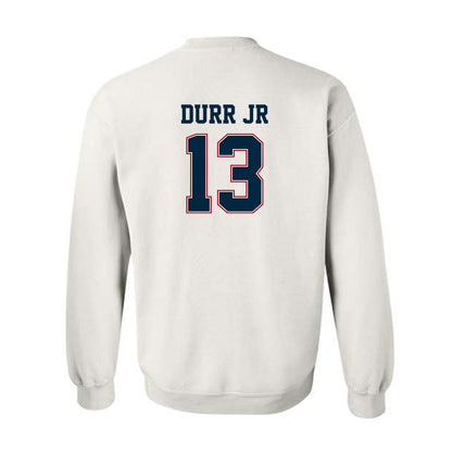Wyoming - NCAA Football : Chris Durr jr - Classic Fashion Shersey Crewneck Sweatshirt-1
