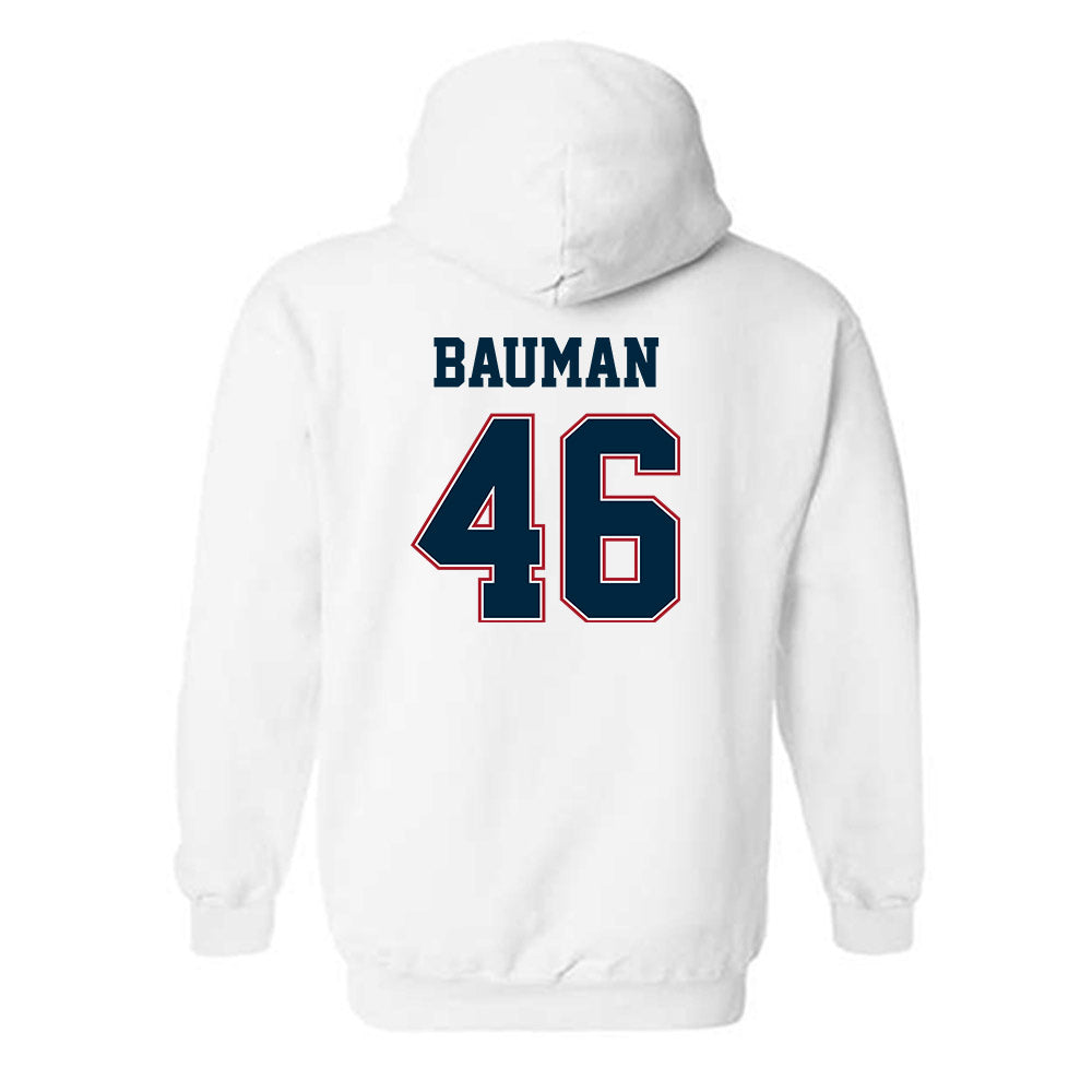 Wyoming - NCAA Football : Dash Bauman - Classic Fashion Shersey Hooded Sweatshirt