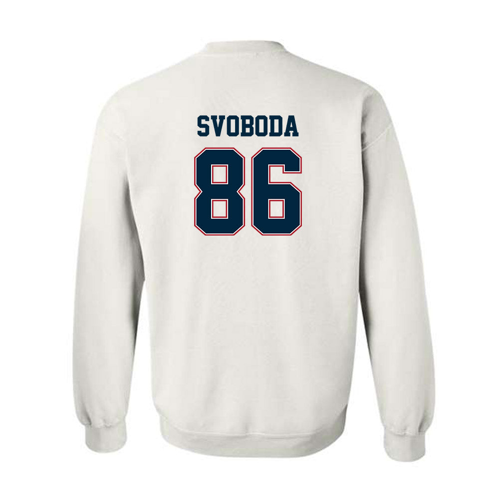 Wyoming - NCAA Football : Evan Svoboda - Classic Fashion Shersey Crewneck Sweatshirt-1