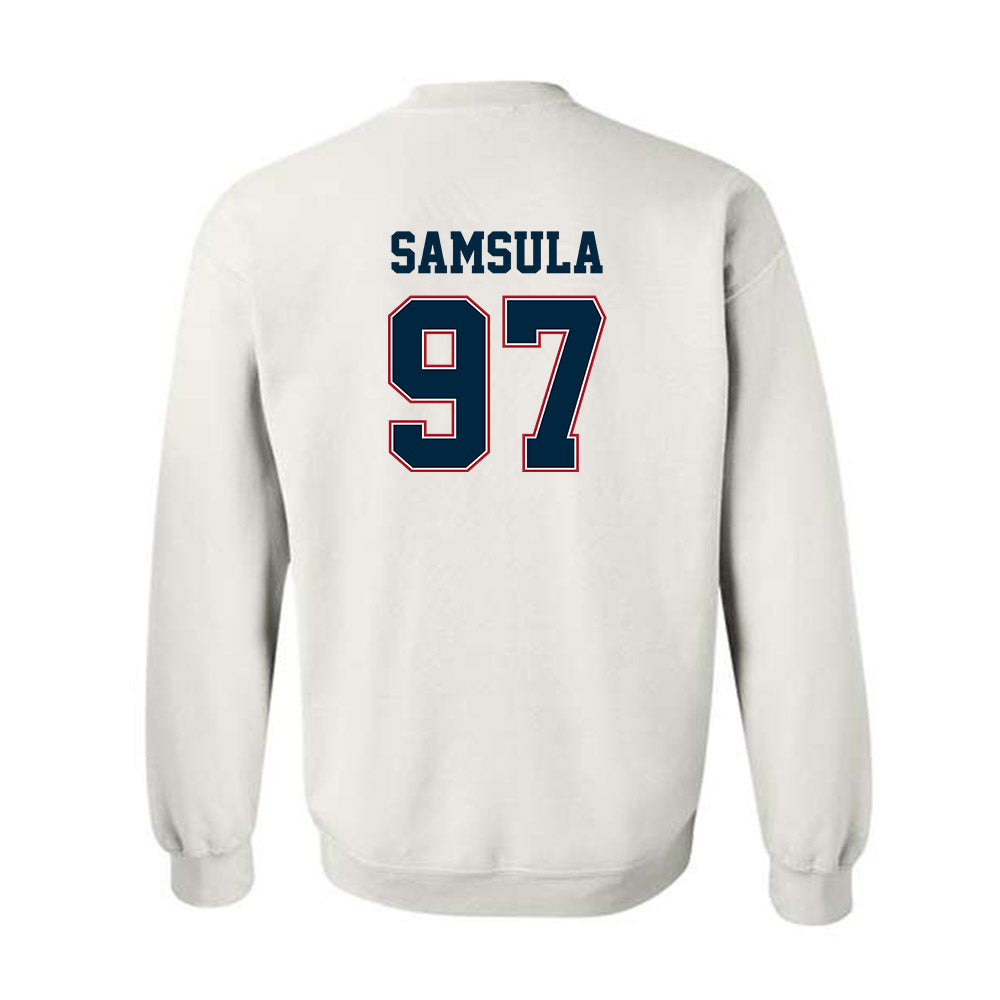 Wyoming - NCAA Football : Lucas Samsula - Classic Fashion Shersey Crewneck Sweatshirt