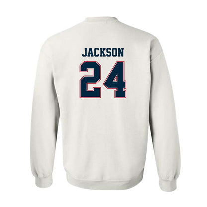 Wyoming - NCAA Football : Drew Jackson - Classic Fashion Shersey Crewneck Sweatshirt