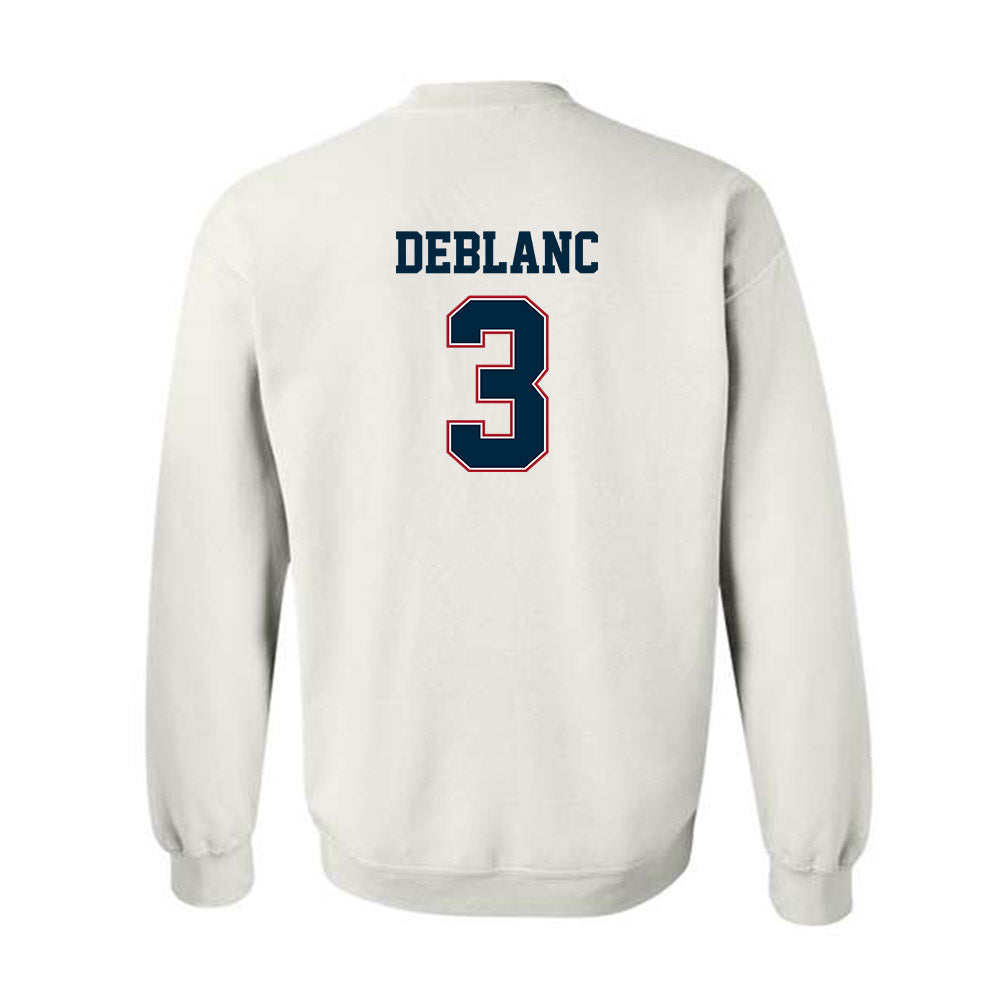 Wyoming - NCAA Football : Deion DeBlanc - Classic Fashion Shersey Crewneck Sweatshirt-1