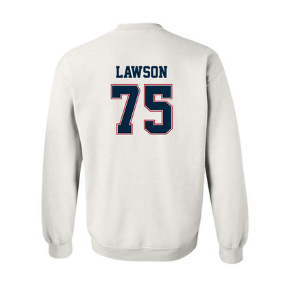 Wyoming - NCAA Football : Cooper Lawson - Classic Fashion Shersey Crewneck Sweatshirt-1