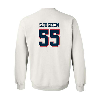 Wyoming - NCAA Football : Kevin Sjogren - Classic Fashion Shersey Crewneck Sweatshirt