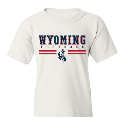 Wyoming - NCAA Football : Tyler Nystrom - Classic Fashion Shersey Youth T-Shirt