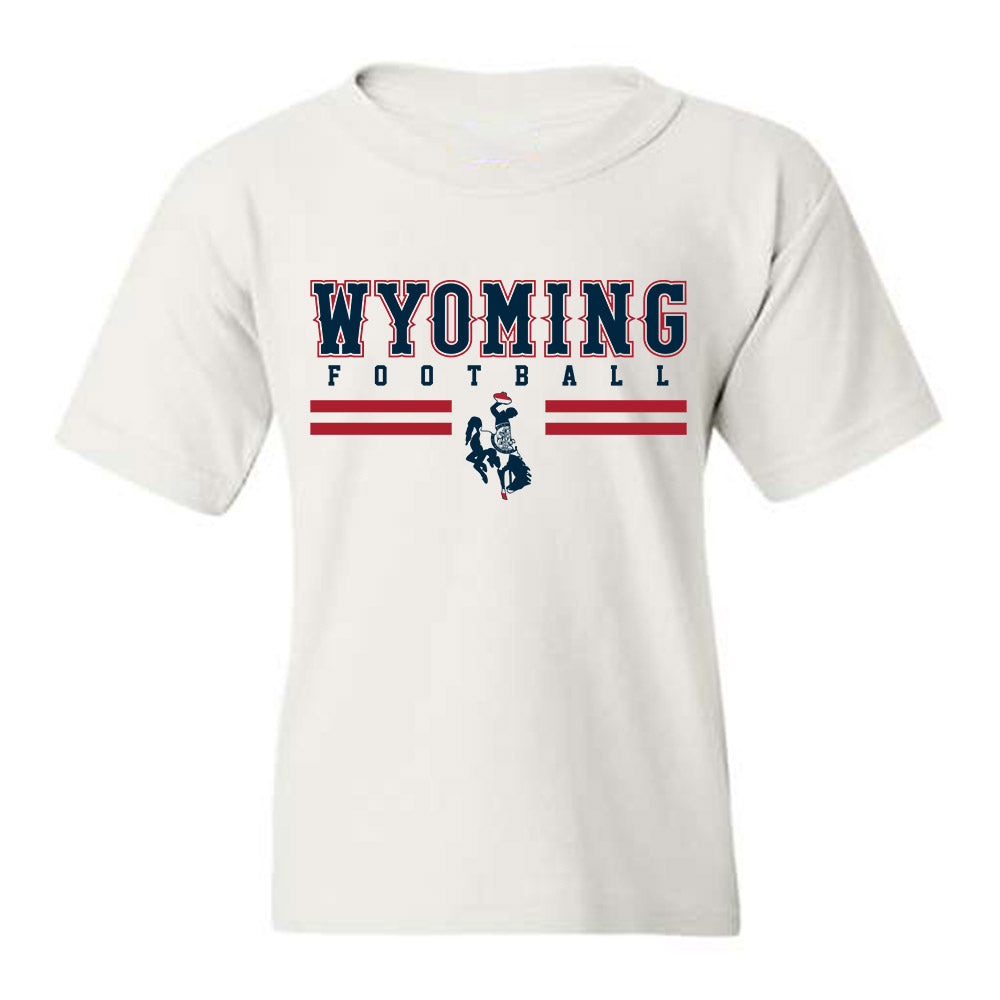 Wyoming - NCAA Football : Carson York - Classic Fashion Shersey Youth T-Shirt