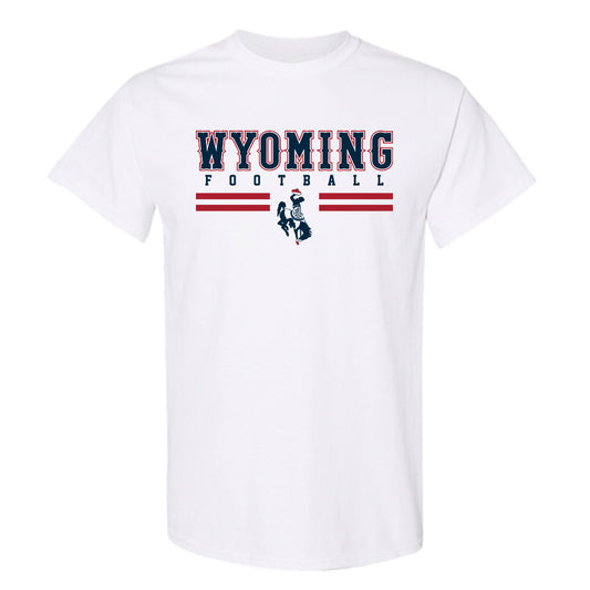 Wyoming - NCAA Football : Dash Bauman - Classic Fashion Shersey T-Shirt