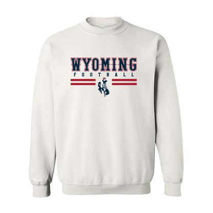 Wyoming - NCAA Football : Jack Harvey - Classic Fashion Shersey Crewneck Sweatshirt