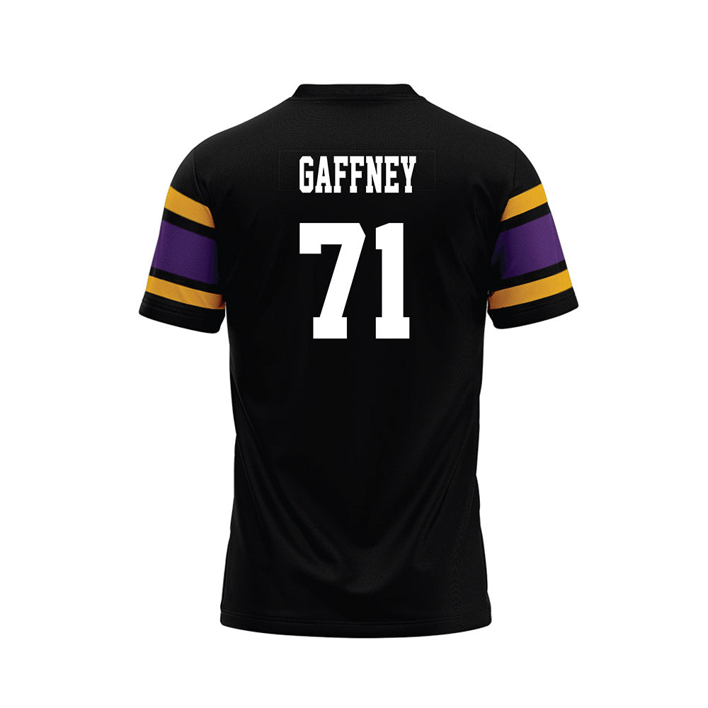 Albany - NCAA Football : Josh Gaffney - Black Premium Football Jersey-1