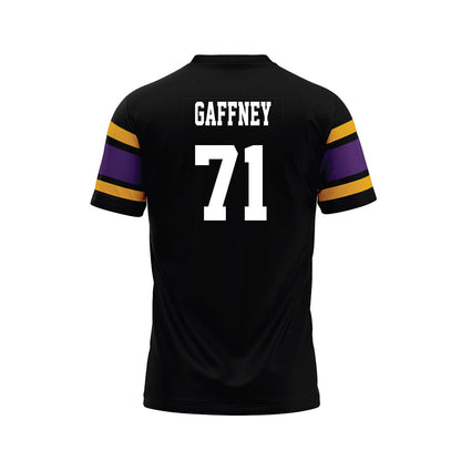 Albany - NCAA Football : Josh Gaffney - Black Premium Football Jersey-1