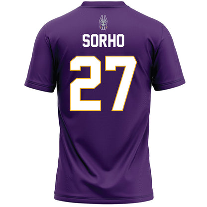 Albany - NCAA Women's Lacrosse : Zareena Sorho - Purple Lacrosse Jersey