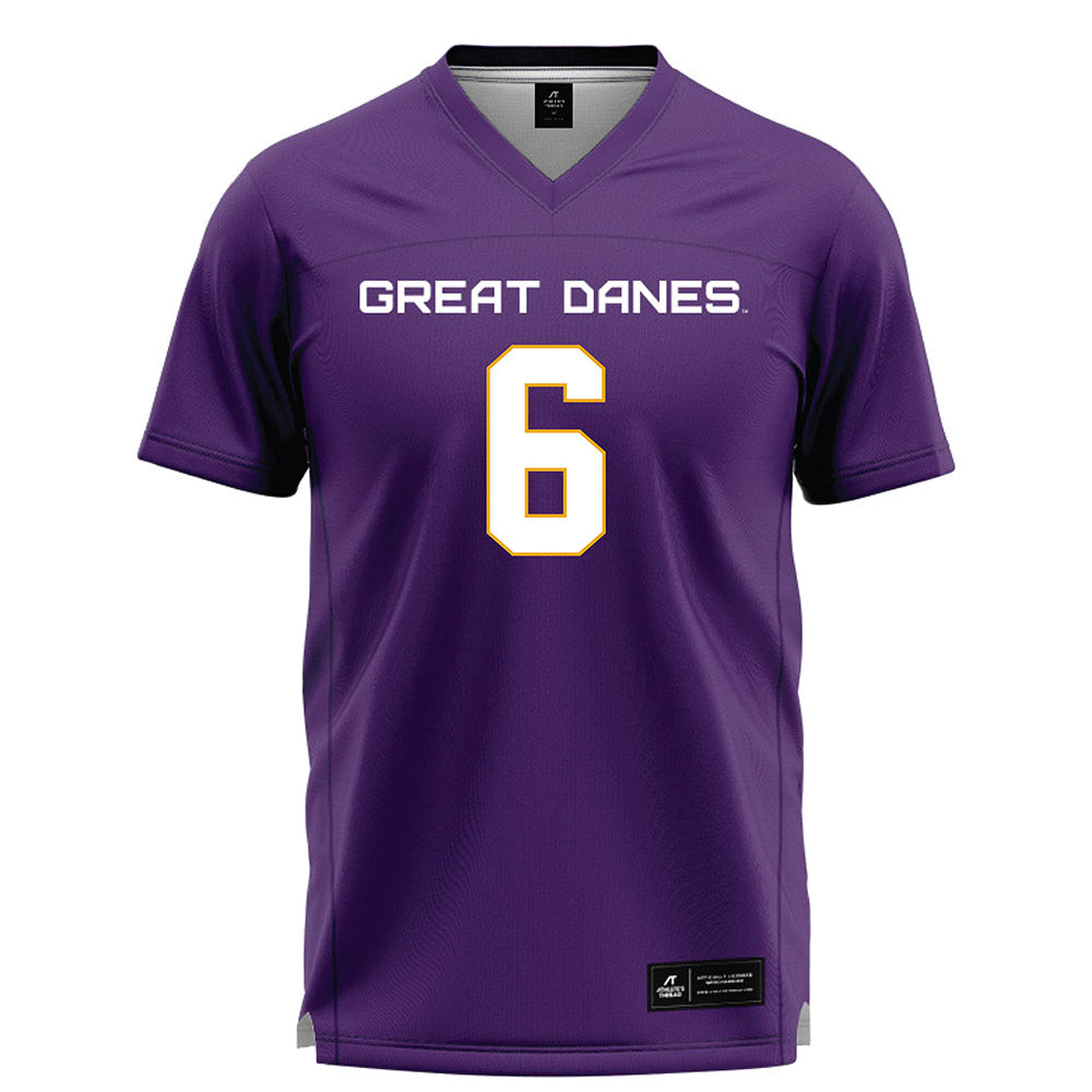 Albany - NCAA Women's Lacrosse : Mara Stanton - Purple Lacrosse Jersey-0