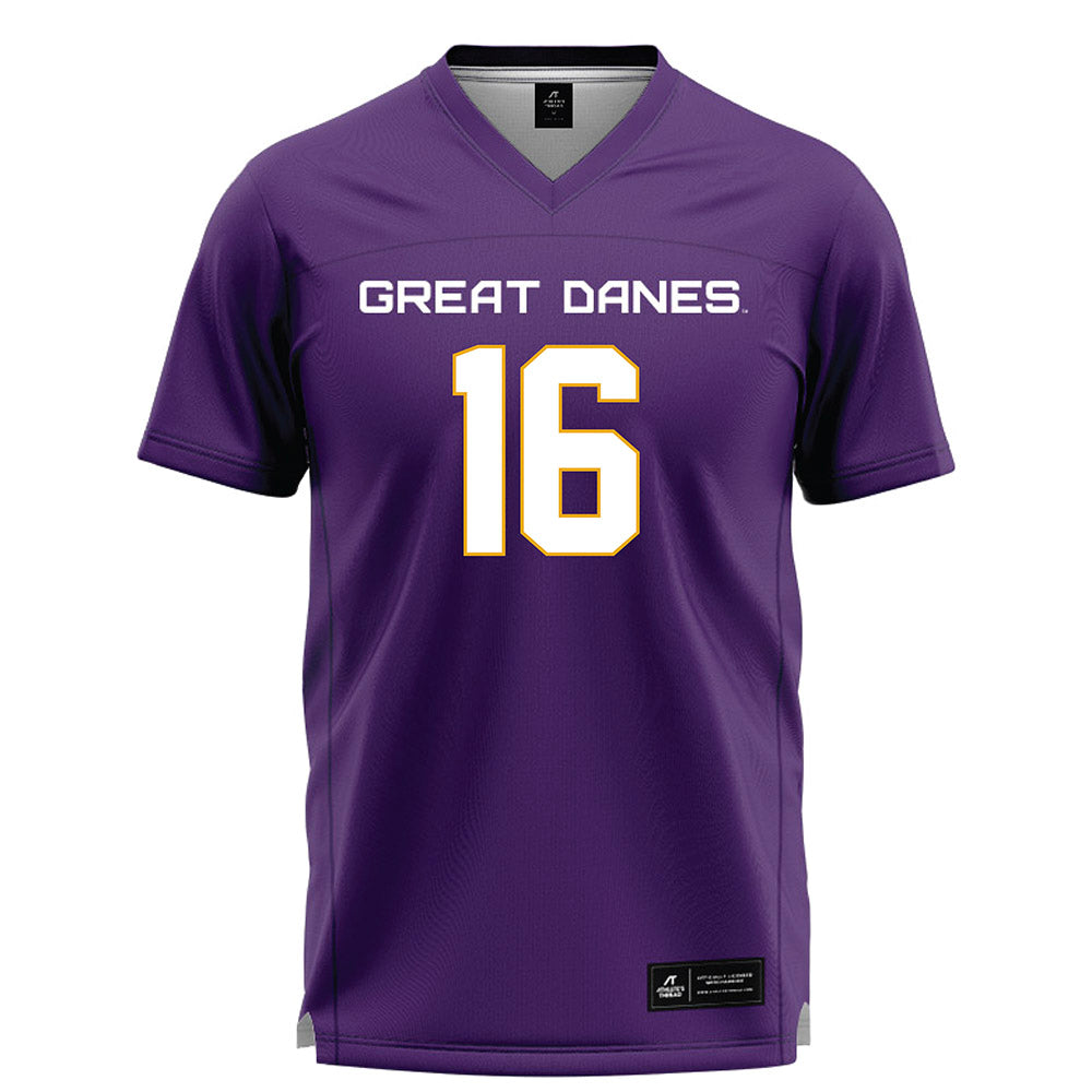 Albany - NCAA Men's Lacrosse : Brady smith - Purple Lacrosse Jersey-0