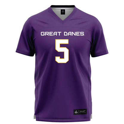 Albany - NCAA Women's Lacrosse : Laura Walls - Purple Lacrosse Jersey-0