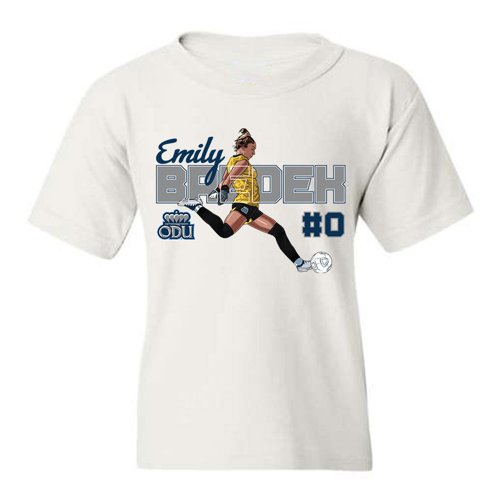 Old Dominion - NCAA Women's Soccer : Emily Bredek - Youth T-Shirt