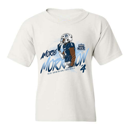 Old Dominion - NCAA Football : Amorie Morrison - Youth T-Shirt