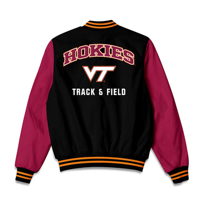 Virginia Tech - NCAA Men's Track & Field : Christian Jackson - Bomber Jacket