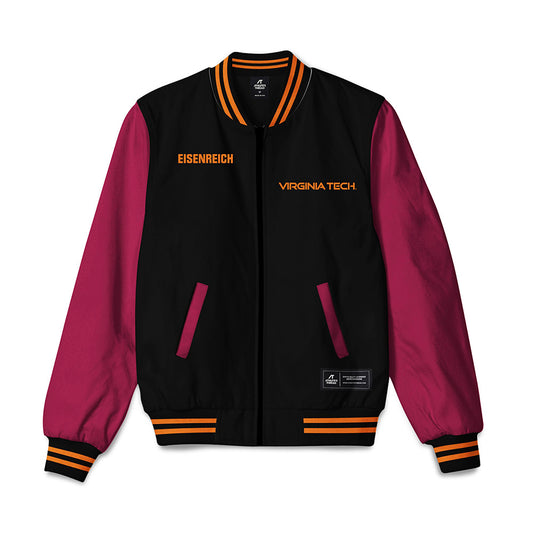 Virginia Tech - NCAA Baseball : Logan Eisenreich - Bomber Jacket