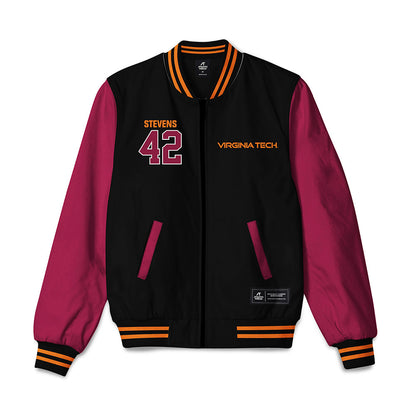 Virginia Tech - NCAA Football : Aycen Stevens - Bomber Jacket-0