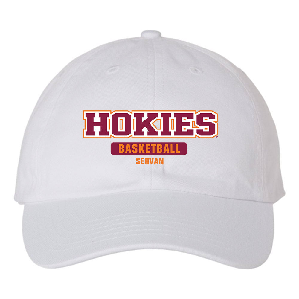 Virginia Tech - NCAA Men's Basketball : Connor Servan - Dad Hat