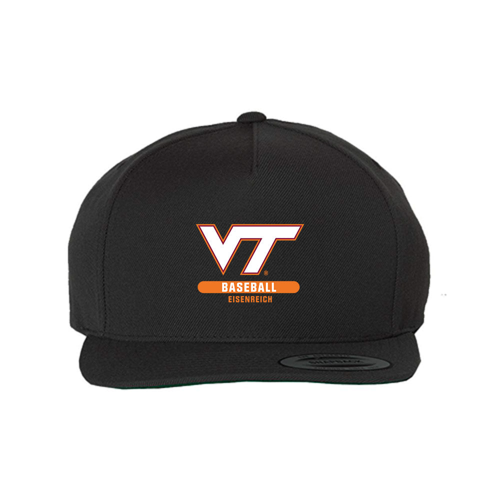 Virginia Tech - NCAA Baseball : Logan Eisenreich - Snapback Hat