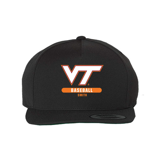 Virginia Tech - NCAA Baseball : Peyton Smith - Snapback Hat-0