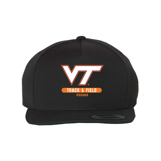 Virginia Tech - NCAA Men's Track & Field : Uladzislau Puchko - Snapback Hat-0