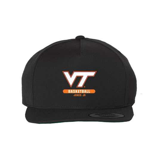 Virginia Tech - NCAA Men's Basketball : Ryan Jones Jr - Snapback Hat