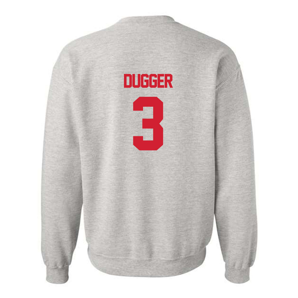 Louisiana - NCAA Football : Jaden Dugger - Sports Shersey Crewneck Sweatshirt-1