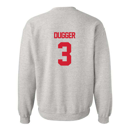 Louisiana - NCAA Football : Jaden Dugger - Sports Shersey Crewneck Sweatshirt-1