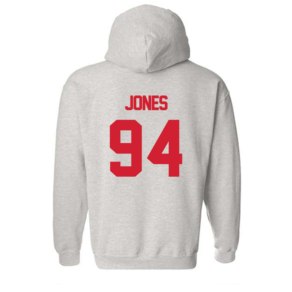 Louisiana - NCAA Football : Timahj Jones - Sports Shersey Hooded Sweatshirt-1