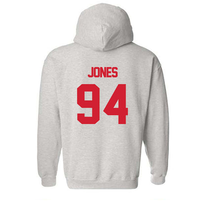 Louisiana - NCAA Football : Timahj Jones - Sports Shersey Hooded Sweatshirt-1