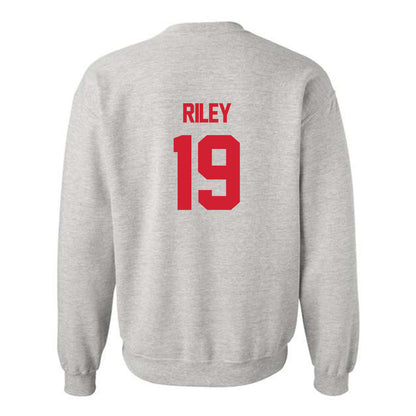 Louisiana - NCAA Football : Cameron Riley - Sports Shersey Crewneck Sweatshirt-1