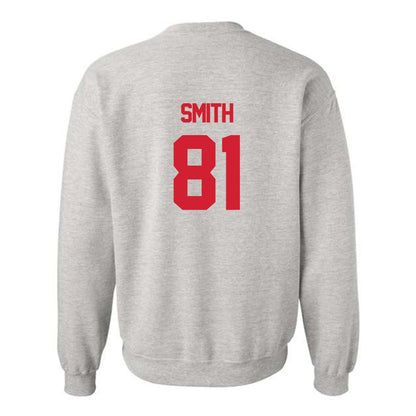 Louisiana - NCAA Football : Jaiden Smith - Sports Shersey Crewneck Sweatshirt-1