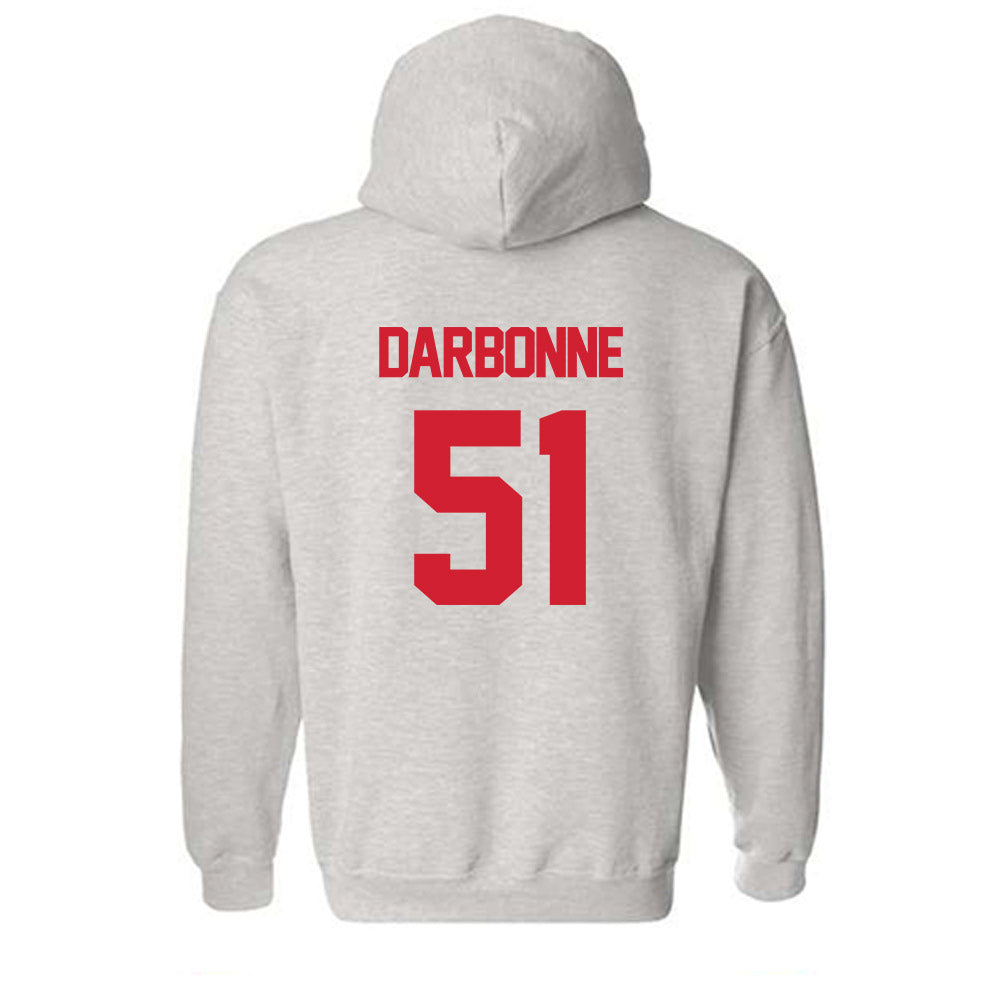 Louisiana - NCAA Football : Hayden Darbonne - Sports Shersey Hooded Sweatshirt-1