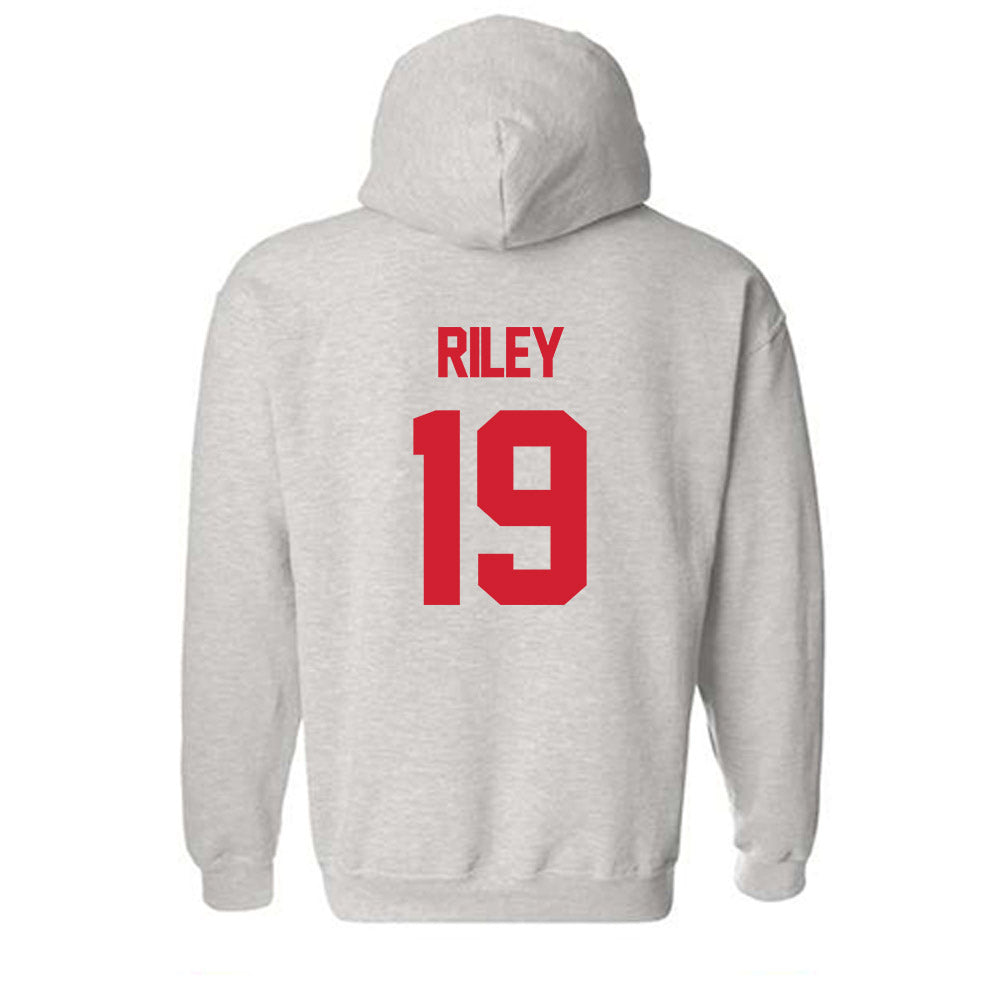 Louisiana - NCAA Football : Cameron Riley - Sports Shersey Hooded Sweatshirt-1