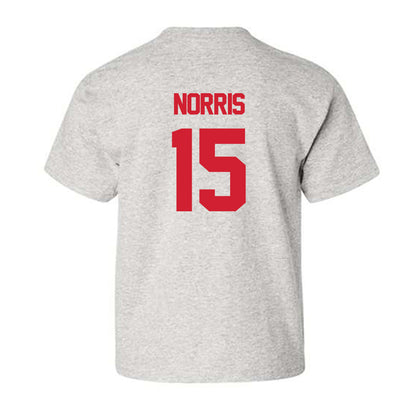 Louisiana - NCAA Football : Jacorian Norris - Sports Shersey Youth T-Shirt-1