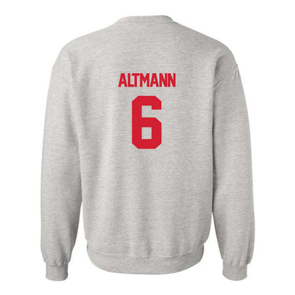 Louisiana - NCAA Football : Sam Altmann - Sports Shersey Crewneck Sweatshirt-1