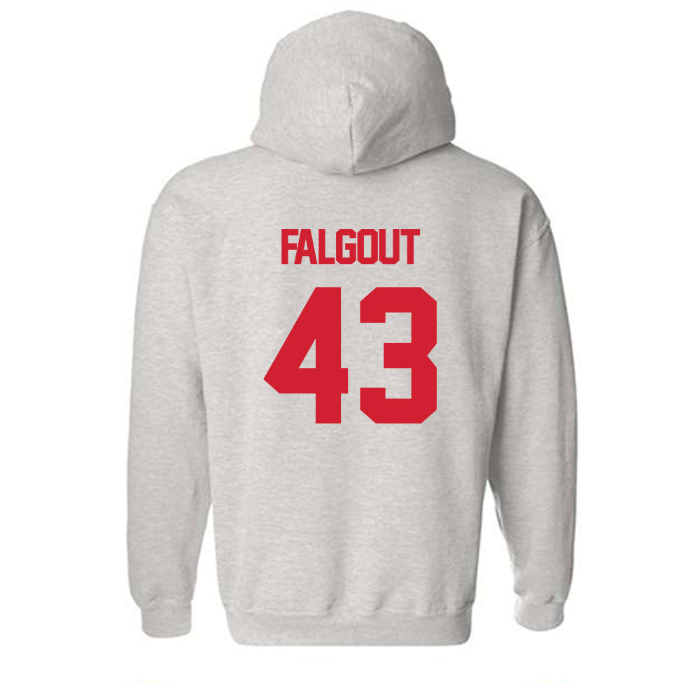 Louisiana - NCAA Football : Aiden Falgout - Sports Shersey Hooded Sweatshirt-1