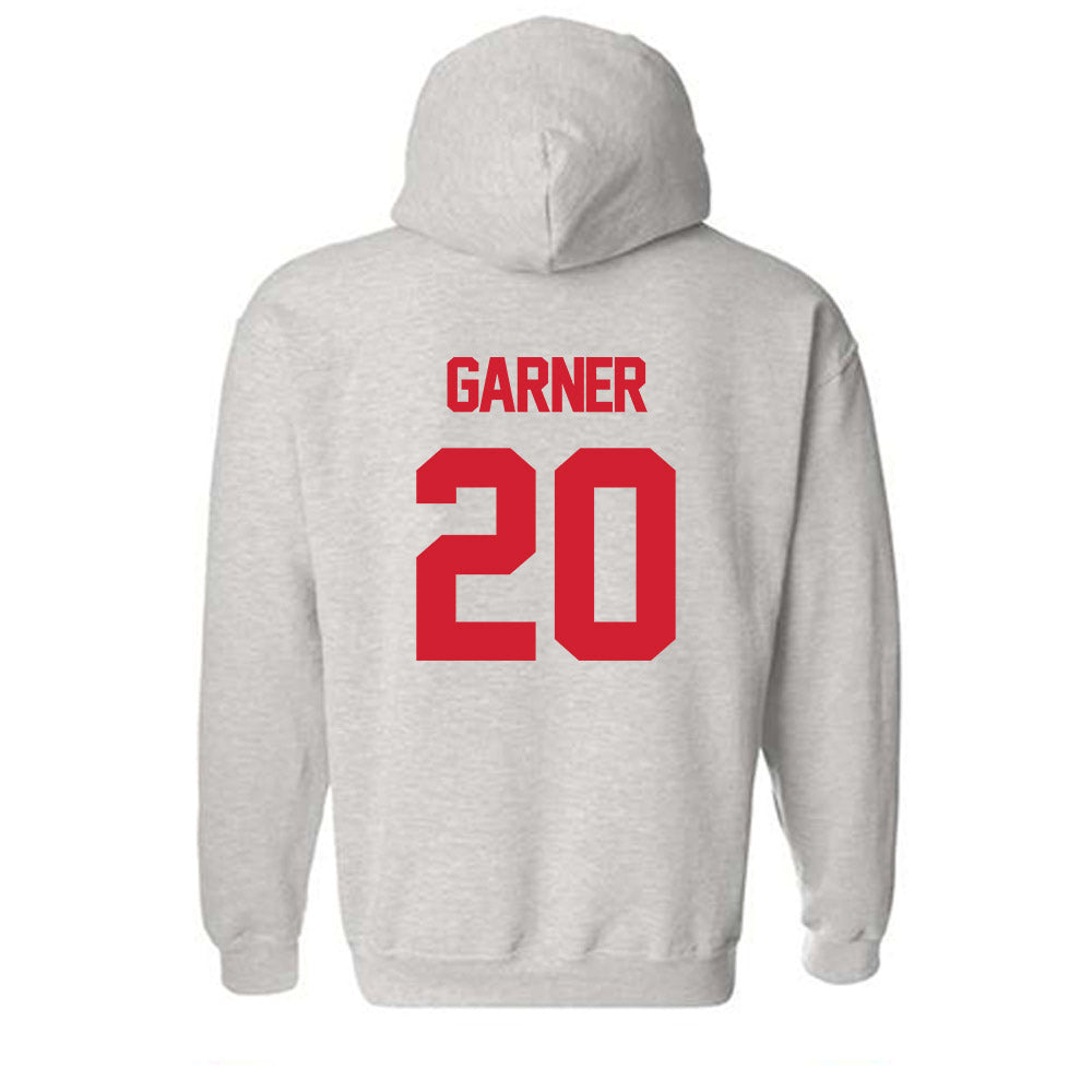Louisiana - NCAA Football : Jj Garner - Sports Shersey Hooded Sweatshirt-1