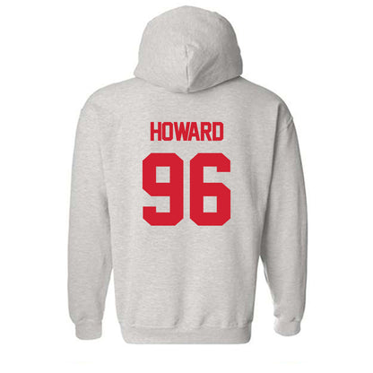 Louisiana - NCAA Football : Chase Howard - Sports Shersey Hooded Sweatshirt-1