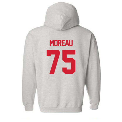 Louisiana - NCAA Football : Kaden Moreau - Sports Shersey Hooded Sweatshirt