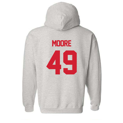 Louisiana - NCAA Football : Travin Moore - Sports Shersey Hooded Sweatshirt-1