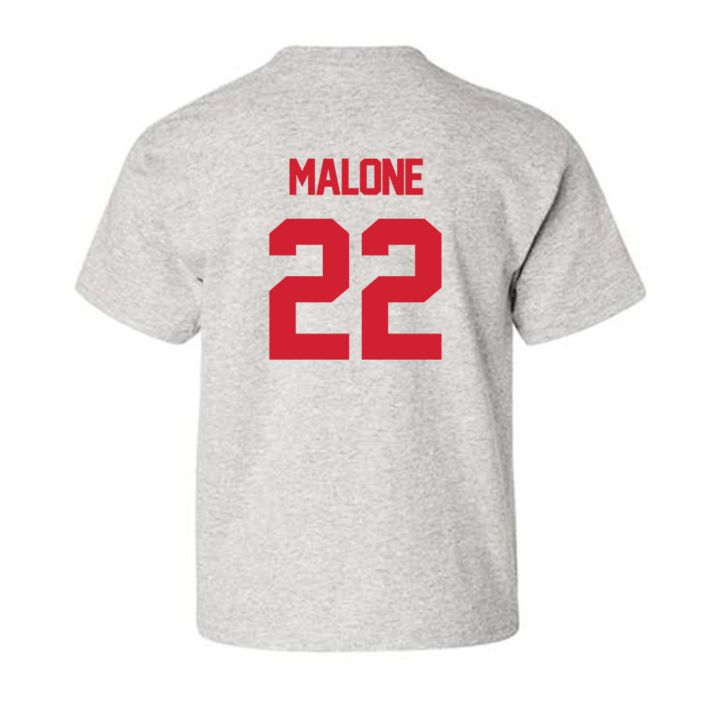 Louisiana - NCAA Football : Kevin Malone - Sports Shersey Youth T-Shirt-1