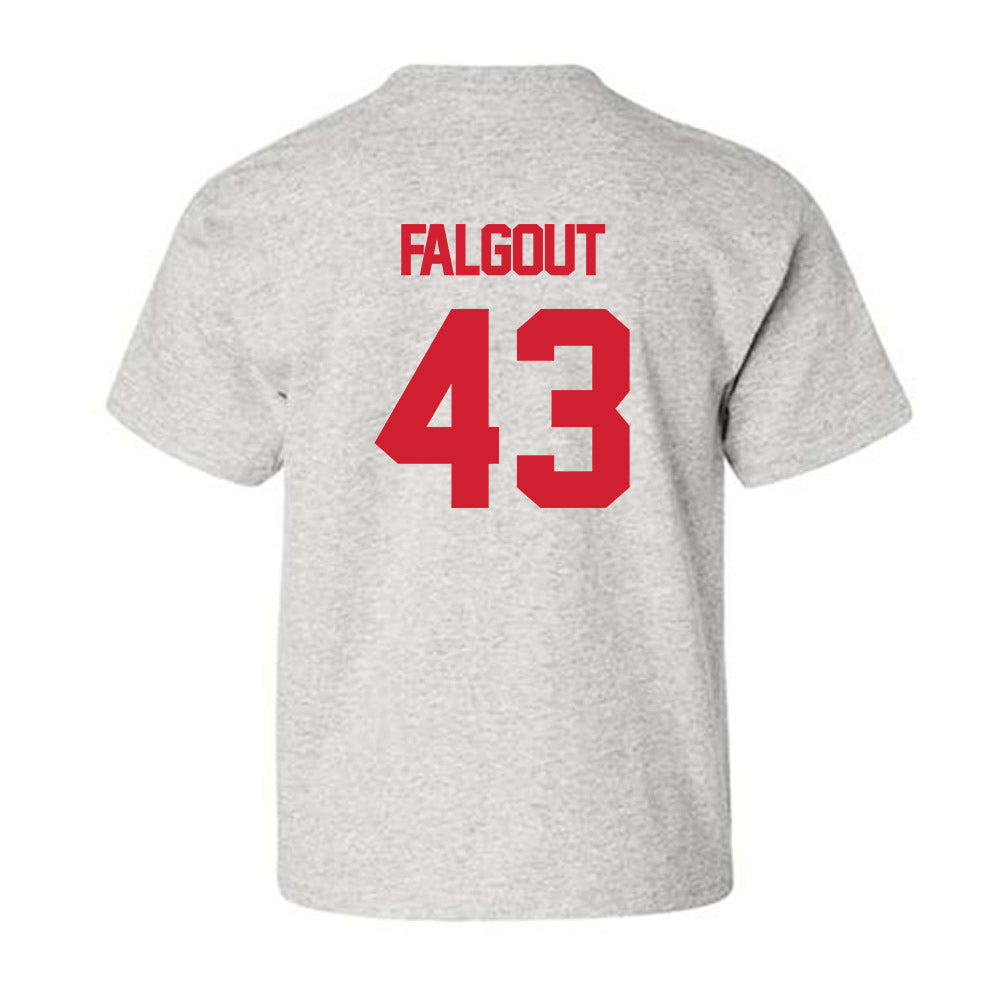 Louisiana - NCAA Football : Aiden Falgout - Sports Shersey Youth T-Shirt-1