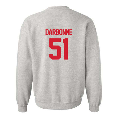 Louisiana - NCAA Football : Hayden Darbonne - Sports Shersey Crewneck Sweatshirt-1
